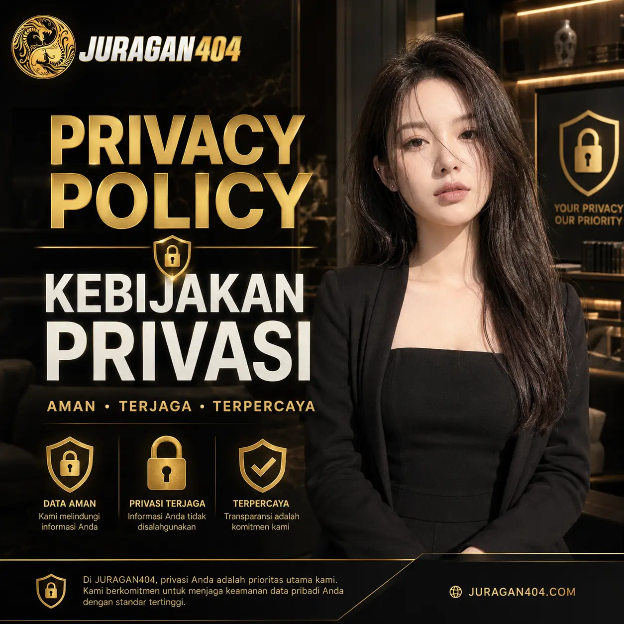 Privacy Policy JURAGAN404 privasi data pemain